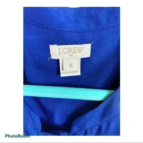 J.Crew Royal Blue Sleeveless Dress - Picture 3 of 3